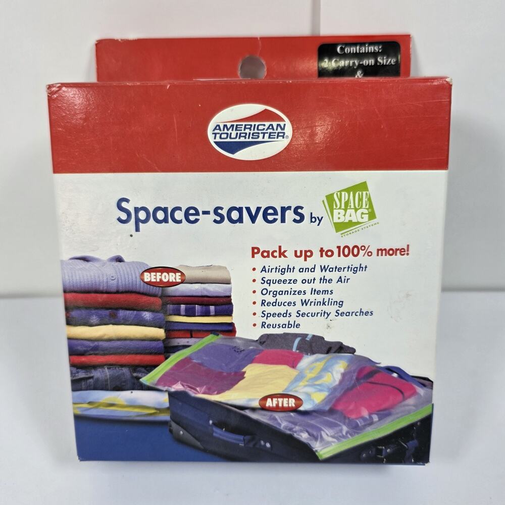 American Tourister Space Savers Travel Compression Bags Carry On set of 3